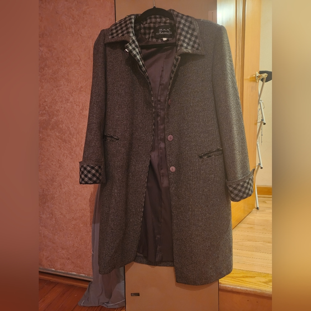 Brown coat